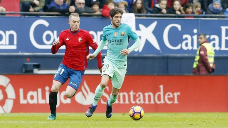 Sergi Roberto Barcelona Osasuna | MIGUEL RUIZ/FCB - Archivo ep sergi roberto barcelona osasuna 20190830193415