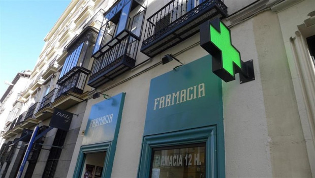 ep una farmacia fachada de farmacia