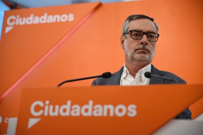 Villegas comparece en rueda de prensa de Ciudadanos | EUROPA PRESS ep villegas compareceruedaprensaciudadanos