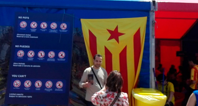 Estelada FanZone Barcelona
