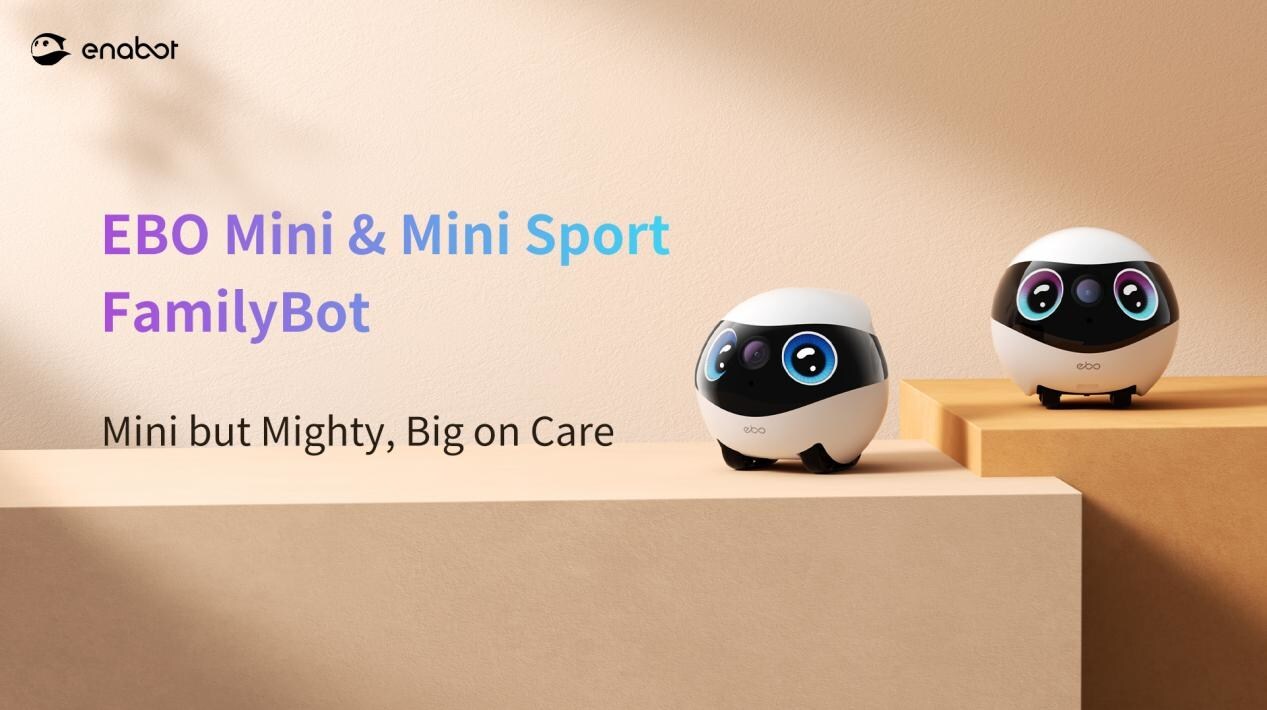 Share Cast Enabot Introduces EBO Mini & Mini Sport FamilyBots - Sharecast.com