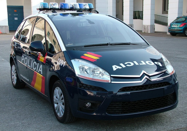 policia coche policia coche