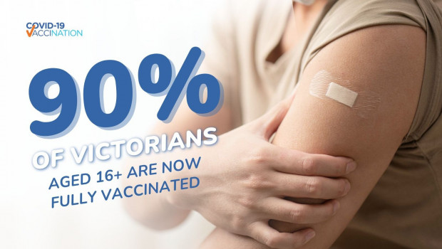 australia alcanza el 90 por ciento de su población vacunada