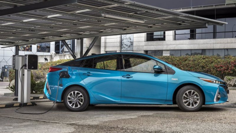 Archivo - Coche electrificado. | TOYOTA - Archivo ep archivo coche electrificado