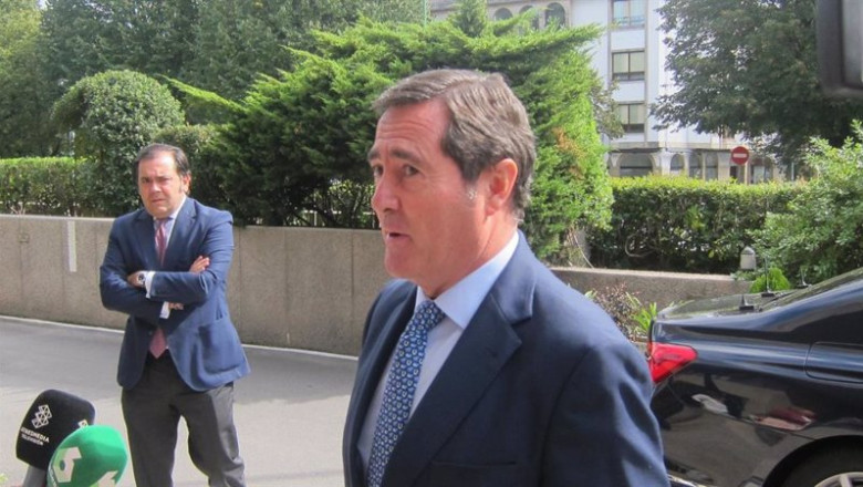 ep archivo   el presidente de la ceoe antonio garamendi en getxo