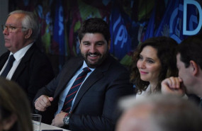 ep archivo   el presidente de la region de murcia fernando lopez miras y la presidenta de la