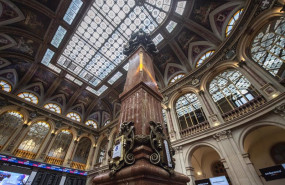ep archivo   interior del palacio de la bolsa de madrid a 8 de julio de 2021 en madrid espana