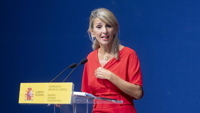 ep archivo la vicepresidenta segunda y ministra de trabajo y economia social yolanda diazen una ep archivo la vicepresidenta segunda y ministra de trabajo y economia social yolanda diazen una
