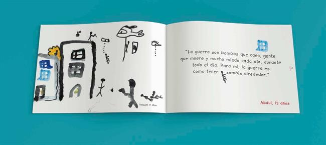 ep dibujoun nino sirio refugiadogrecia publicadolibro amigo mio