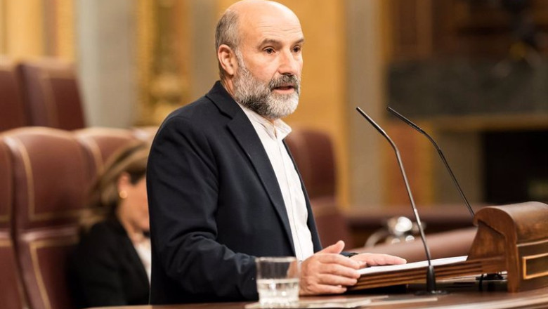 El diputado de BNG Néstor Rego interviene durante un pleno en el Congreso de los Diputados | Diego Radamés - Europa Press ep el diputado de bng nestor rego interviene durante un pleno en el congreso de los diputados