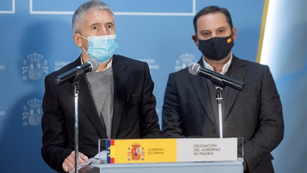 ep el ministro del interior fernando grande-marlaska y el titular de transportes jose luis abalos