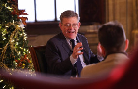 ep el president de la generalitat ximo puig en un momneto de la entrevista ep el president de la generalitat ximo puig en un momneto de la entrevista