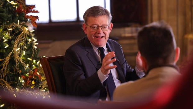 ep el president de la generalitat ximo puig en un momneto de la entrevista