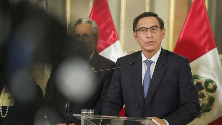 El presidente de Perú, Martín Vizcarra | -/Prensa Presidencia/dpa ep el presidente de peru martin vizcarra