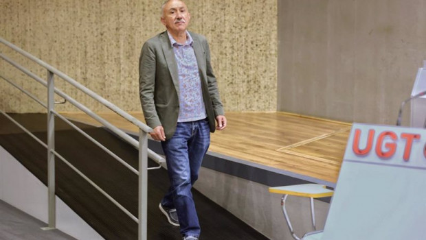 ep el secretario general de ugt pepe alvarez a su llegada a la presentacion de su informe de gestion