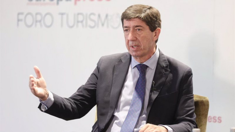 El vicepresidente y consejero de Turismo, Regeneración, Justicia y Administración Local de la Junta de Andalucía, Juan Marín. | Eduardo Parra - Europa Press ep el vicepresidente y consejero de turismo regeneracion justicia y administracion local de la junta