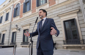 ep el vicesecretario general de ciudadanos cs edmundo bal responde a los medios al mismo tiempo que
