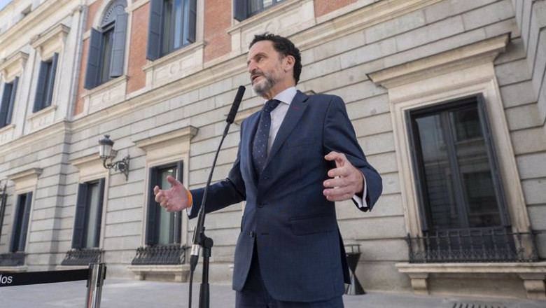 El vicesecretario general de Ciudadanos (Cs), Edmundo Bal, responde a los medios al mismo tiempo que se celebra una sesión plenaria del Congreso | Alberto Ortega - Europa Press ep el vicesecretario general de ciudadanos cs edmundo bal responde a los medios al mismo tiempo que
