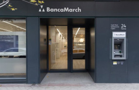 ep fachada de la sede de banca march a 24 de noviembre de 2025 en madrid espana