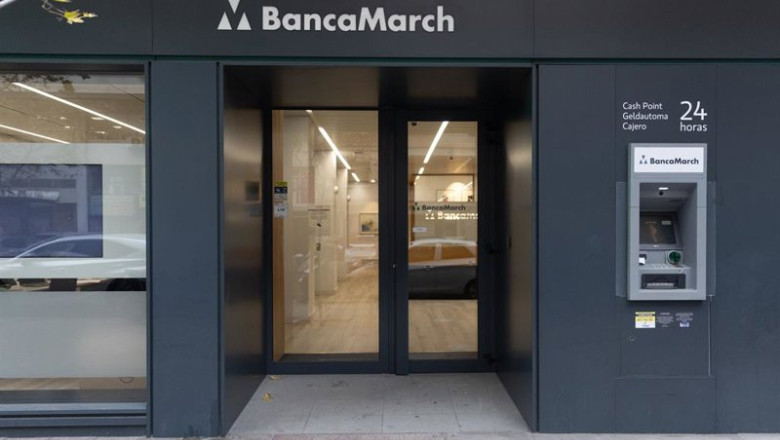 ep fachada de la sede de banca march a 24 de noviembre de 2025 en madrid espana