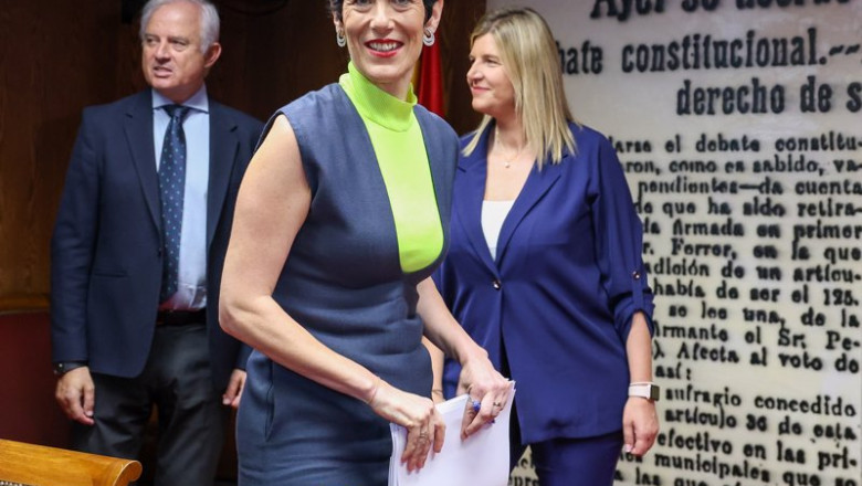 ep la ministra de inclusion seguridad social y migraciones elma saiz c a su llegada para comparecer ep la ministra de inclusion seguridad social y migraciones elma saiz c a su llegada para comparecer