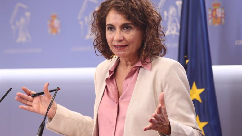 ep la ministra portavoz y de sanidad maria jesus montero interviene durante una rueda de prensa ep la ministra portavoz y de sanidad maria jesus montero interviene durante una rueda de prensa