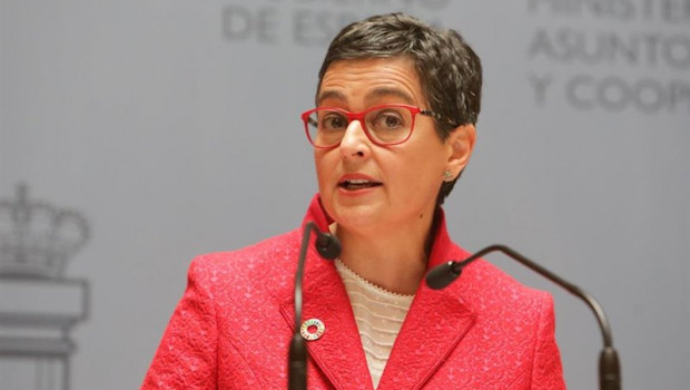 ep la nueva ministra de asuntos exteriores union europa y cooperacion arancha gonzalez laya durante