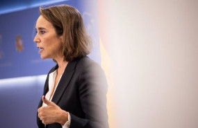 ep la portavoz parlamentaria del pp cuca gamarra durante una rueda de prensa posterior a la junta de