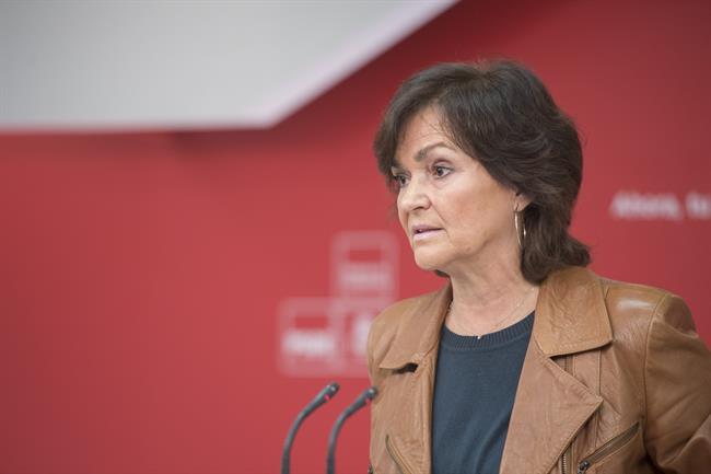 La secretaria de Igualdad del PSOE, Carmen Calvo | PSOE ep la secretariaigualdadpsoe carmen calvo