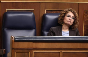 ep la vicepresidenta primera y ministra de hacienda maria jesus montero a 19 de marzo de 2025 en
