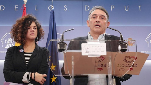 ep los diputados de unidas podemos en el congreso de los diputados sofia fernandez castanon y