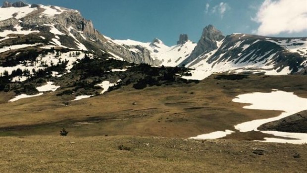 ep los pirineos montanas paisaje nieve