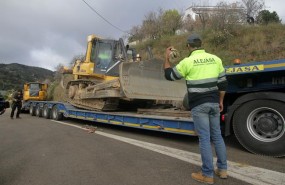 ep maquinas salentotalan excavadoras participando labores rescate julen