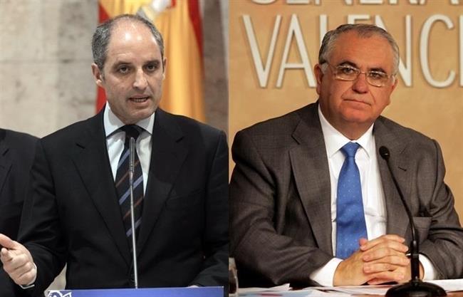 Montaje de imágenes de Francisco Camps y Juan Cotino | EUROPA PRESS ep montajeimagenesfrancisco campsjuan cotino