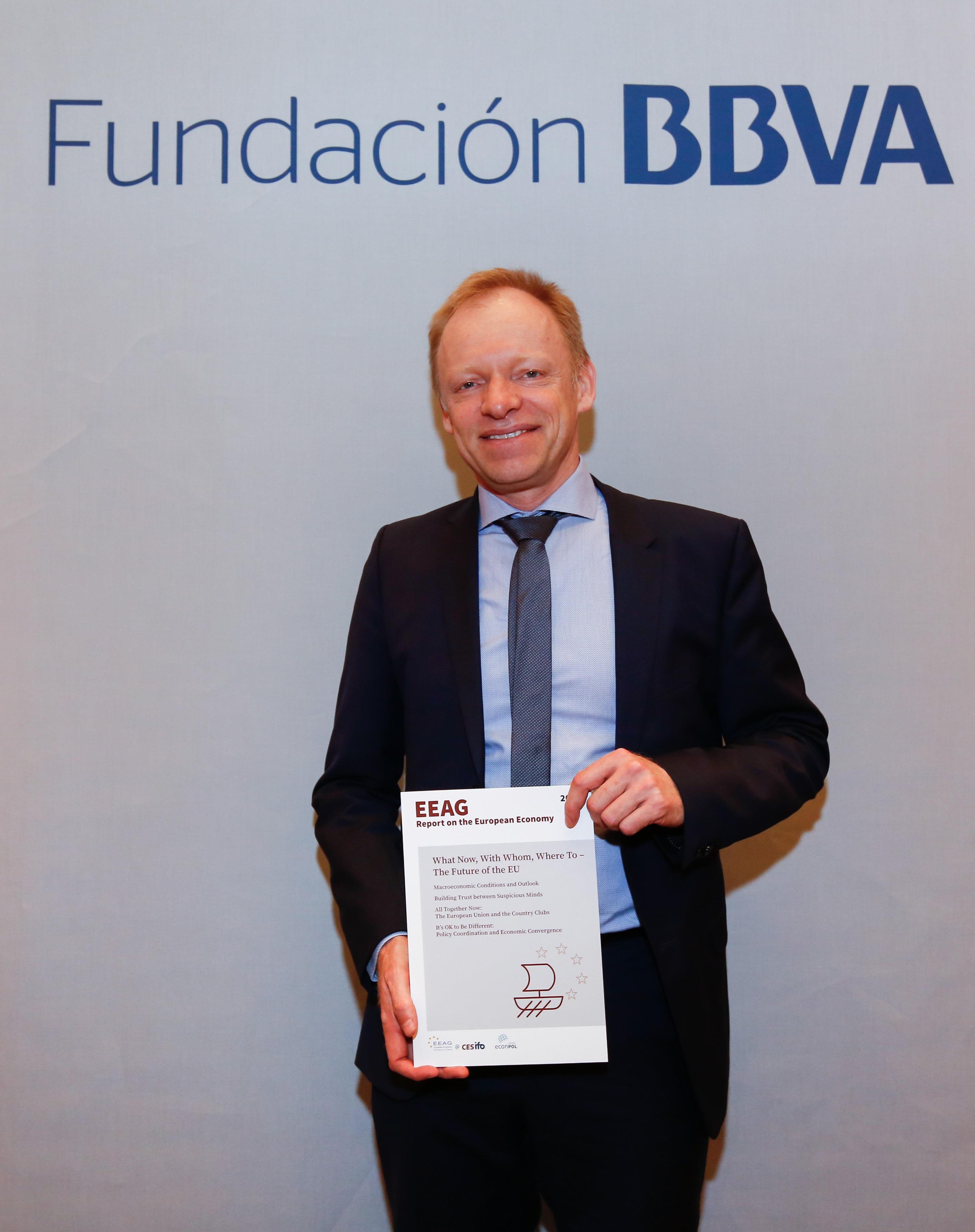 El presidene del Instituto IFO, Clemens Fuest | FUNDACIÓN BBVA ep presideneinstituto ifo clemens fuest