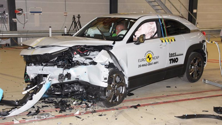 ep prueba de impacto de euro ncap al mazda mx-30