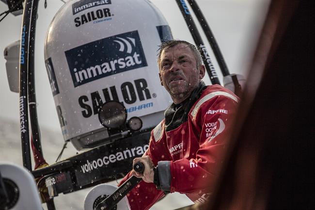 Rob Greenhalgh a bordo del "MAPFRE". | FRANCISCO VIGNALE ep rob greenhalghbordo del mapfre