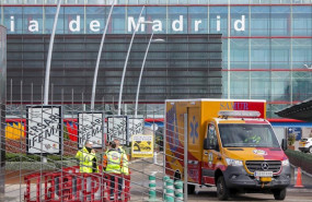 ep salida de un vehiculo del summa 112 en ifema