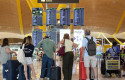 ep varias personas en el aeropuerto adolfo suarez madrid barajas a 2 de agosto de 2024 en madrid