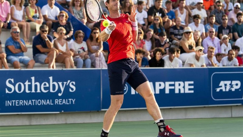 Andy Murray jugando en Mallorca | PRENSA RAFA NADAL SPORTS CENTRE ep andy murray jugando en mallorca