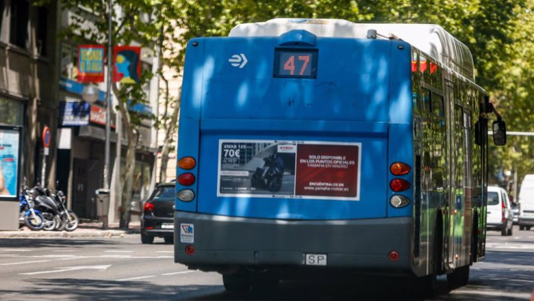 Archivo - Autobús en Madrid | Ricardo Rubio - Europa Press - Archivo ep archivo autobus en madrid