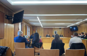 ep archivo   cuatro de los cinco responsables de la empresa alcor seguridad acusados de un delito