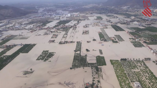 ep archivo   inundaciones en orihuela campos anegados