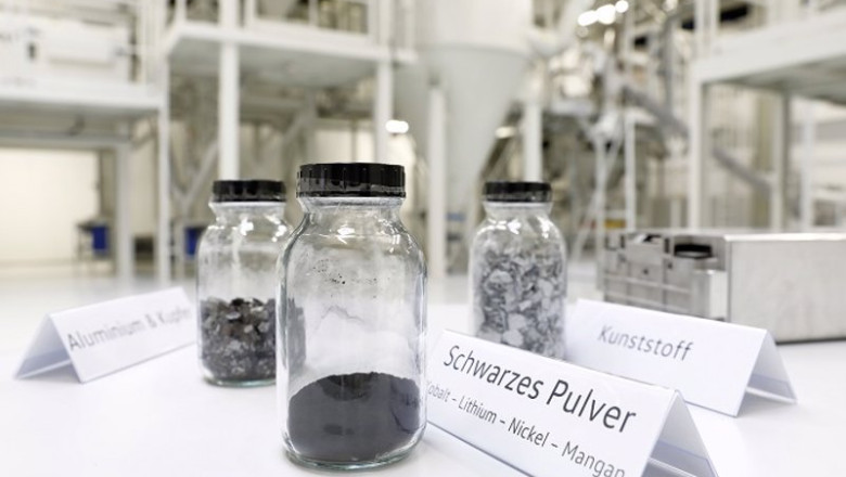 Archivo - The raw materials obtained can be reused in a closed loop recycling process. | VOLKSWAGEN AG - Archivo ep archivo the raw materials obtained can be reused in a closed loop recycling process