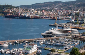 ep archivo   vista del puerto de vigo desde la ciudad