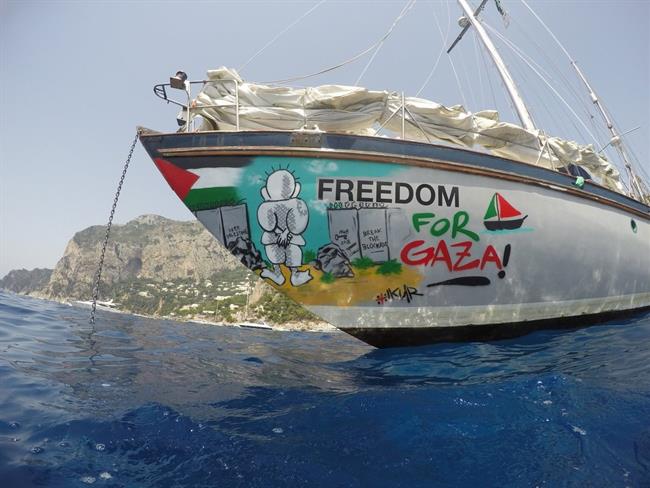 Barco 'Freedom' de la Flotilla de la Libertad | TWITTER/ @RUMBOAGAZA ep barco freedom deflotillala libertad