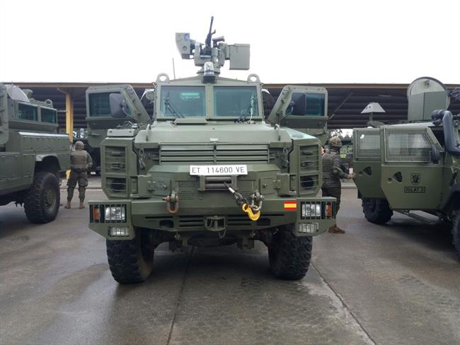 Vehículo militar. | EUROPA PRESS ep carrocombate vehiculo militar ejercito espanol