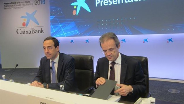 Gonzalo Gortázar y Jordi Gual ep consejero delegado caixabank gonzalo gortazar presidente jordi gual