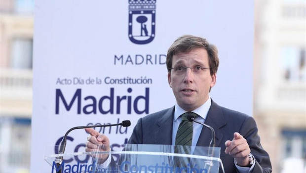 ep el alcalde de madrid jose luis martinez-almeida interviene en un acto de homenaje del