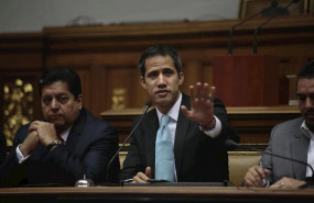 ep el autoproclamado presidente interino de venezuela juan guaido